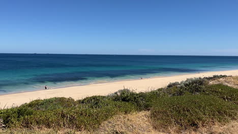 Malerische-Meereslandschaft-In-Bunbury,-Australien-Im-Sommer-–-Weitwinkelaufnahme