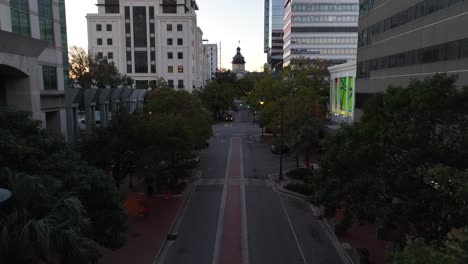 Main-Street-in-downtown-Columbia-looking-towards-South-Carolina-State-House-at-dawn
