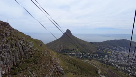 Ein-Blick-Auf-Die-Stadt-Von-Der-Tafelberg-Seilbahn-In-Kapstadt,-Südafrika