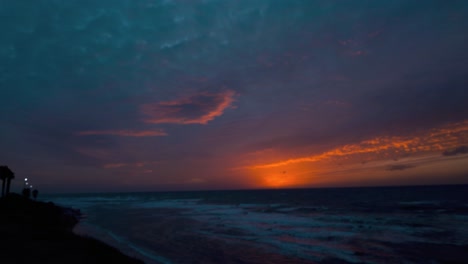A-dreamy-time-lapse-sunset-at-the-beach