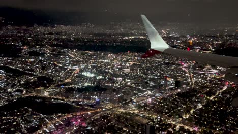 shot-of-landing-in-mexico-city-from-window-seat-view