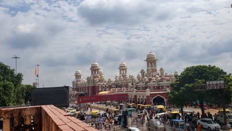 Video-Shot-From-Building-Lucknow’s-Charbagh-Railway-Station