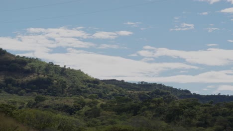Time-lapse-of-green-mountain-in-the-municipality-of-Soledad,-El-Paraíso-in-southern-Honduras