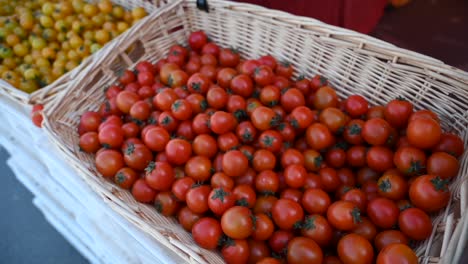 Während-Des-Landwirtschaftsfestivals-In-Den-Vereinigten-Arabischen-Emiraten-Werden-Lokal-Angebaute,-Fröhliche-Tomaten-Präsentiert-Und-Zum-Verkauf-Angeboten
