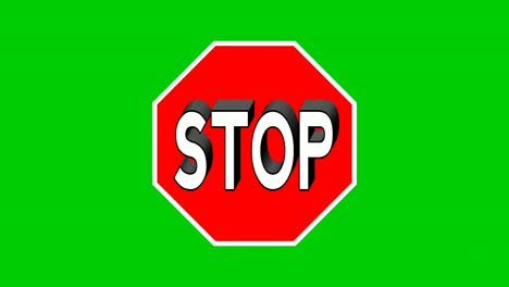 Detener-El-Símbolo-De-Signo-De-Gráficos-En-Movimiento-De-Animación-De-Texto-En-La-Pantalla-Verde