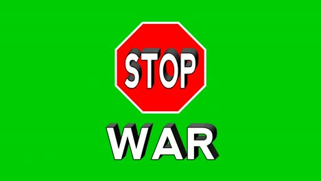 Stop-War-Textanimation,-Bewegungsgrafiken-Auf-Rotem-Hintergrund,-Weltfriedenstag-Konzept-Videoelemente