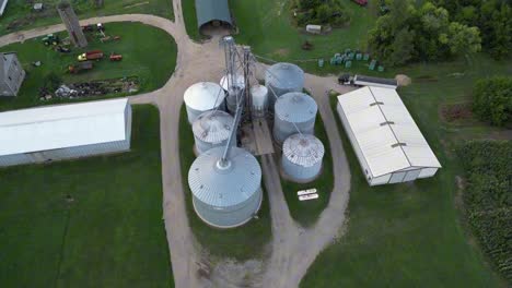 Farm-Corn-Silos-Storage-Aerial-View.-Agriculture