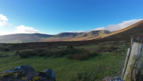 Timelapse-Mountain-vista-mid-winter-Comeragh-Mountains-Waterford-Ireland-natures-beauty