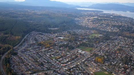 Campbell-River-City-Luftaufnahme-An-Der-Ostküste-Der-Vancouver-Island