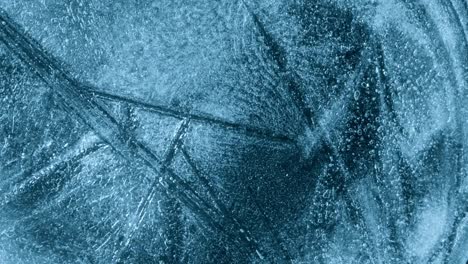 Macro-detail-of-air-bubbles-moving-into-ice