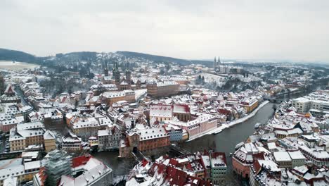 Bamberg-Winter-Cityscape-Drone-Video
