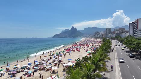 Strand-Von-Ipanema-In-Rio-De-Janeiro-Brasilien