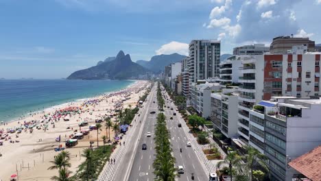 Strand-Von-Ipanema-In-Rio-De-Janeiro-Brasilien