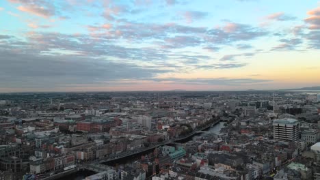 4K-Luftaufnahmen-Aus-Der-Hauptstadt-Irlands-–-Dublin