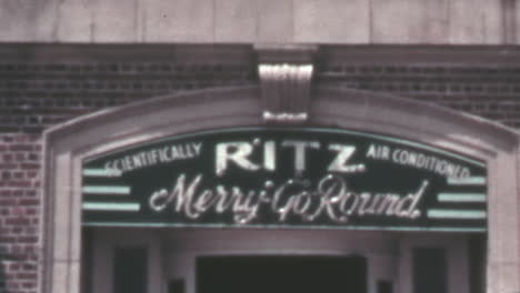 Entrada-Al-Tiovivo-Del-Ritz-En-Atlantic-City-En-La-Década-De-1930