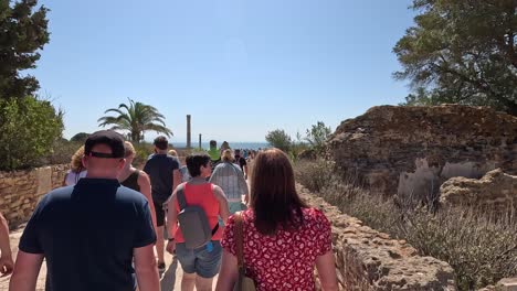 Tourists-at-ancient-Carthage-site-in-Tunisia