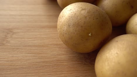 Detail-Einer-Kartoffel-Dreht-Sich