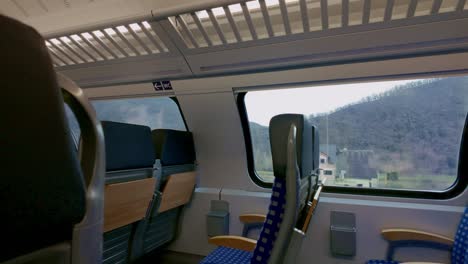 Tranquil-journey-from-a-train-window,-between-Cologne-and-Luxembourg