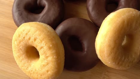 Makroaufnahme-Eines-Donuts-Hintergrunds