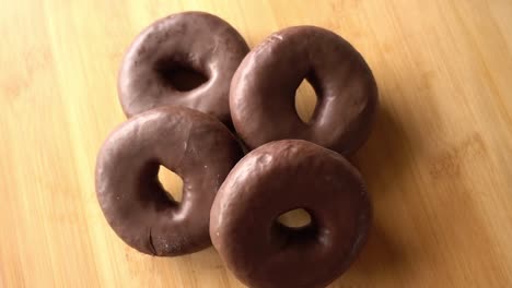 Macro-Shot-of-a-Chocolate-Donuts