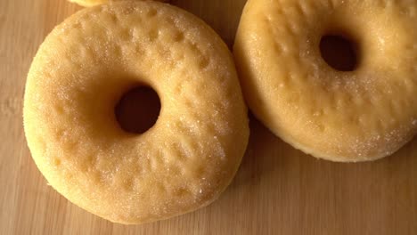 Makroaufnahme-Eines-Donuts-Hintergrunds