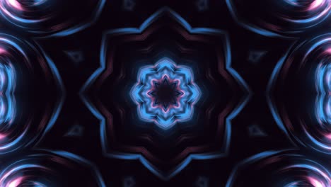 Seamless-Loop-Abstract-Flower-Kaleidoscope-Visual