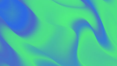 Flüssiger-Farbverlauf-In-Blauer-Und-Grüner-Farbe,-Nahtlose-Schleifenbewegung