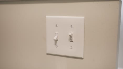 A-set-of-light-switches-in-close-up