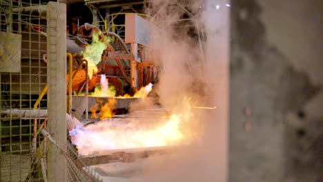 High-temperature-metal-processing-in-factory