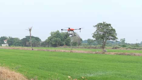 Agricultural-Drone-Fly-Over-Green-Field