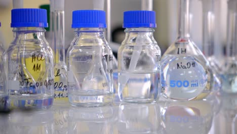 Glass-vials-in-a-laboratory