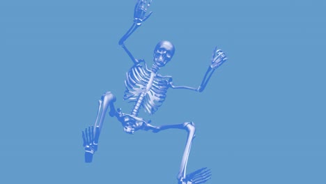 Esqueleto-Contando-Números---Piel-Azul-