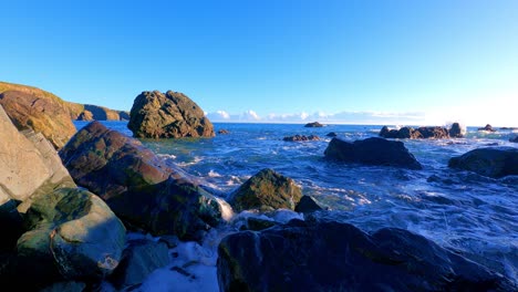 Timelapse-waves-crashing-on-rocks-at-full-tide-Copper-Coast-Waterford-Ireland