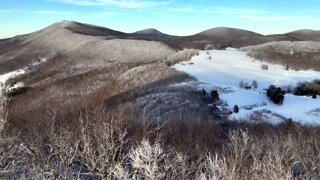 rime-ice-on-treetops-aerial-in-winter-near-boone-nc-in-appalachian-mountain-range