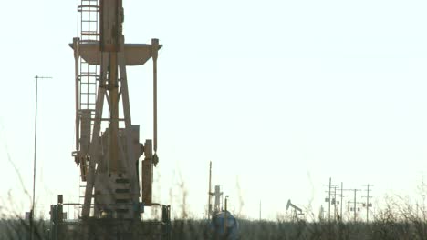Ölförderung-In-Pecos,-Texas.-Januar-2024