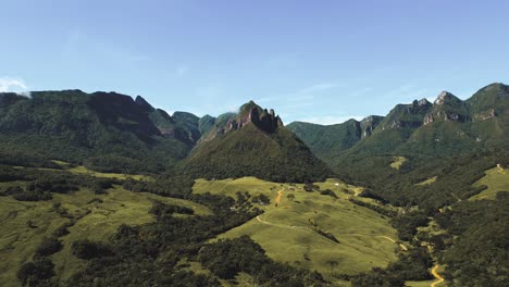 aerial-images-of-road-to-the-Soldados-de-Sebold-Mountain-in-the-city-of-Alfredo-Wagner---Santa-Catarina---South-Brazil