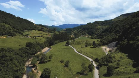 aerial-images-of-road-to-the-Soldados-de-Sebold-Mountain-in-the-city-of-Alfredo-Wagner---Santa-Catarina---South-Brazil