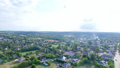 Development-suburban-at-Aveyron,-Occitania-in-France