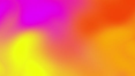Abstrakte-Animation-Des-Flüssigen-Farbverlaufs-Gelb-orange-rosa