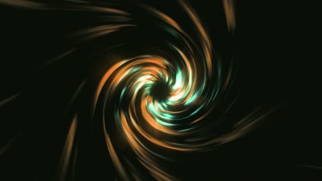 Orange-Green-Twirling-Vortex---Seamless-Loop