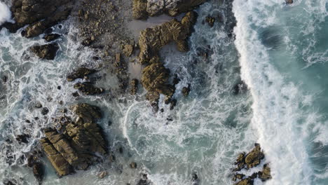 4K-cinematic-overhead-of-Pacific-Grove-marine-sanctuary-at-Monterey-Bay-California
