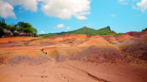 Timelapse-of-the-Seven-Colored-Earths-Chamarel-national-park-in-the-Mauritius-Island