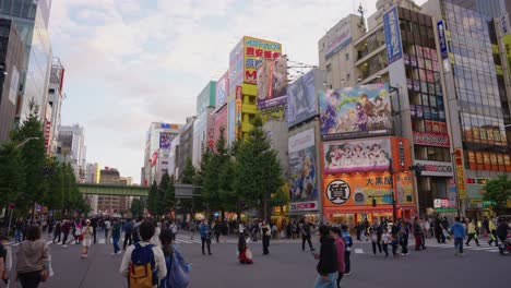 4k-Slow-motion-Panning-Establishing-Shot-in-Tokyo-Anime-and-Otaku-Center