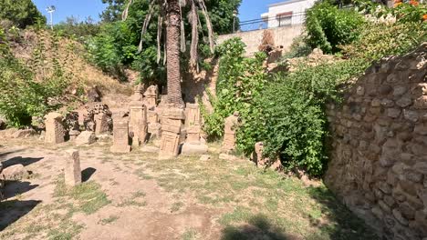 Ausflug-Zu-Historischen-Orten-In-Tunesien-Mit-Ruinen
