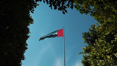 El-Asta-De-Bandera-Gigante-De-Abu-Dhabi-Es-Actualmente-La-Más-Alta-De-Los-Emiratos-Árabes-Unidos.