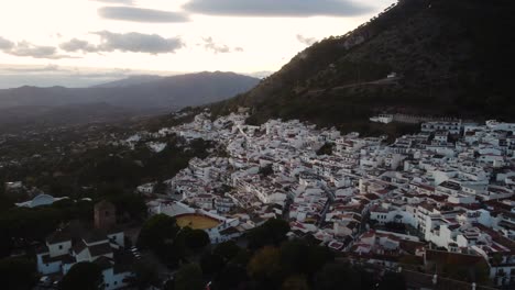 Aerial-panoramic-view-of-Mijas-township-in-Spain