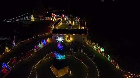 Christmas-holiday-light-display-at-night