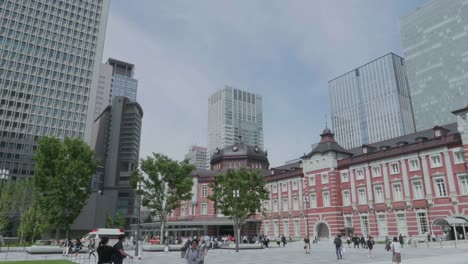 Tokyo-Station-the-Central-Train-Station-of-Tokyo,-Japan