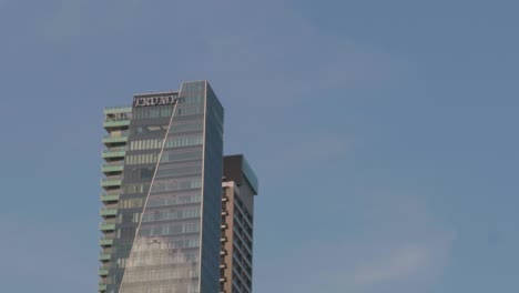 Trump-Tower-in-Manila,-Philippines-on-a-sunny-afternoon