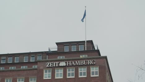 Hauptsitz-Der-Deutschen-Zeitung-„Die-Zeit“-In-Hamburg,-Deutschland